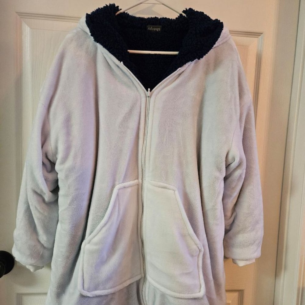 Comfy Sherpy Hooded Lounge Sweatshirt